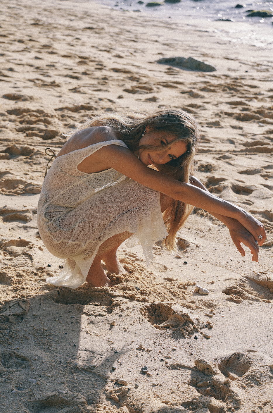 VESTIDO AMBAR BLANCO
