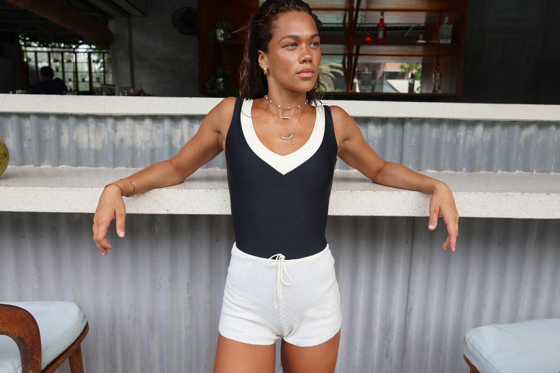 SHORT TEJIDO BLANCO CLEO